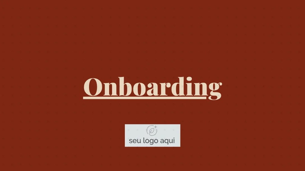 Capa do template de onboarding
